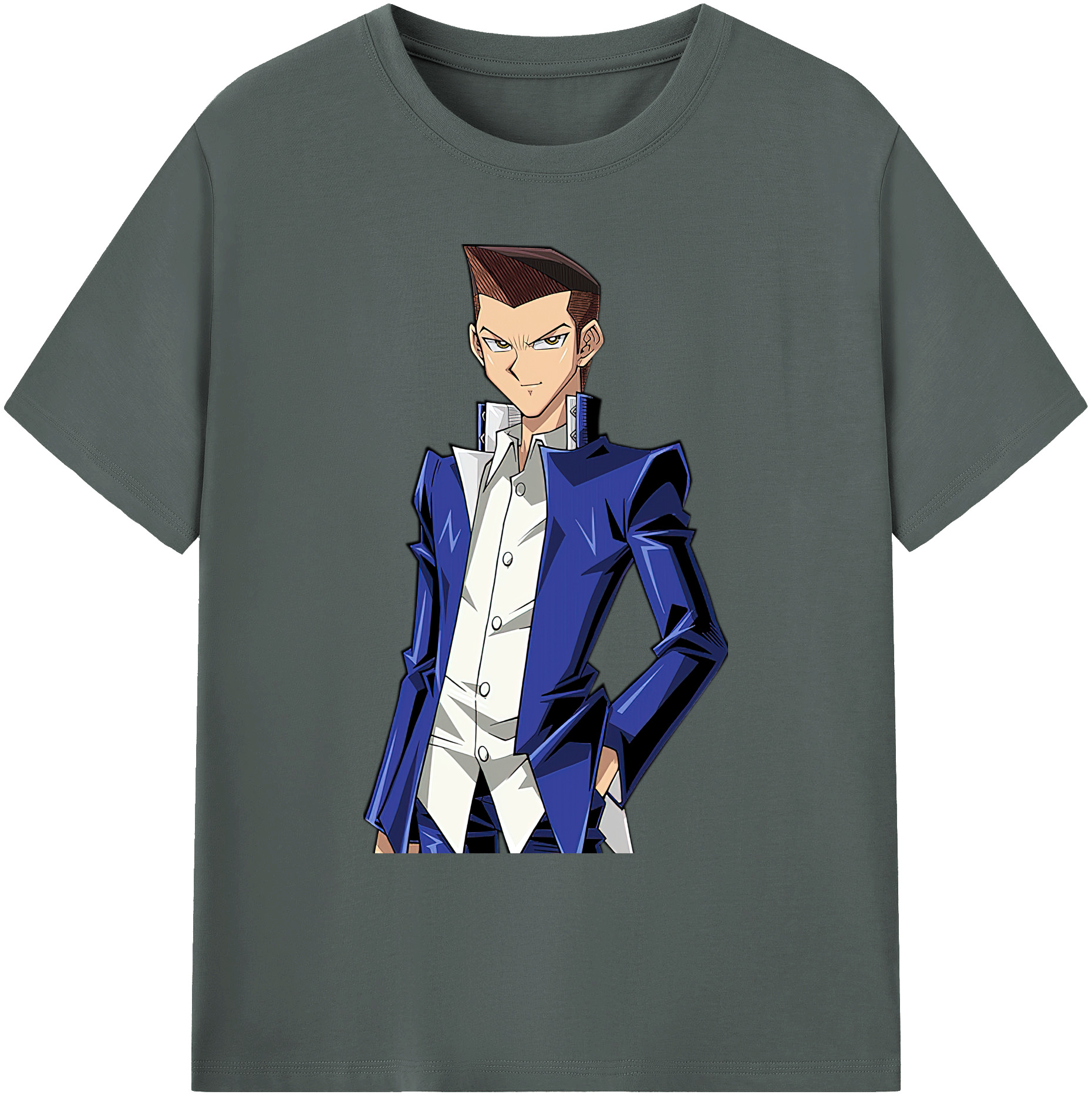 遊☆戯☆王 Yu-Gi-Oh! 綿100％ メンズ半袖Tシャツ｜肌触りやわらか＆通気性